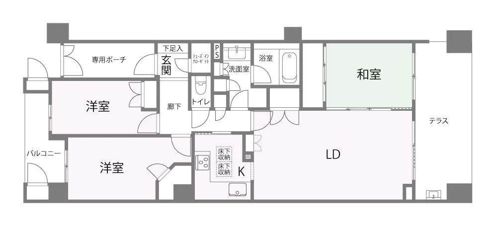 BEFORE 間取り図